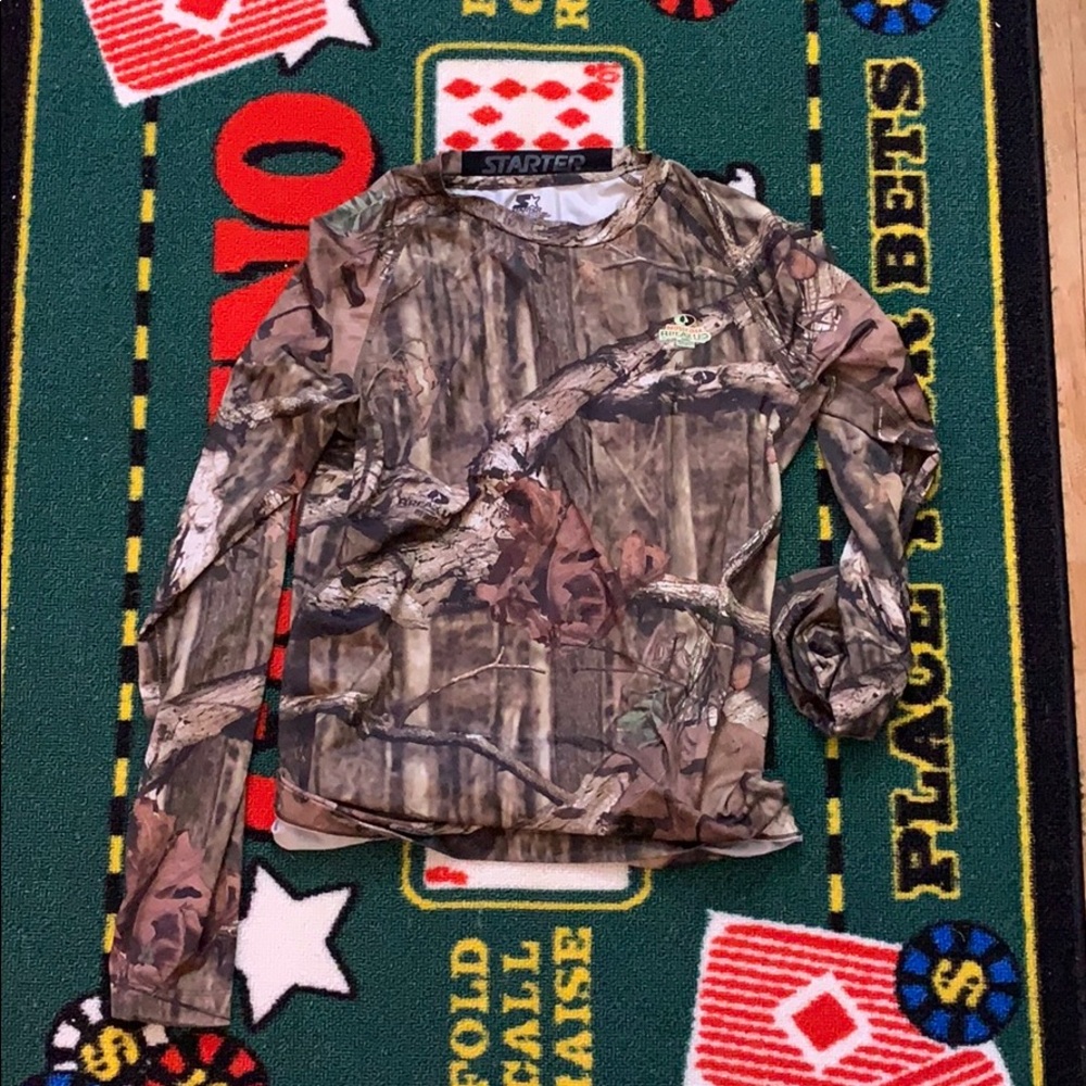 Camo mossy oak under armor